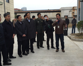 泰州市市委領導蒞臨我公司研發生產基地指導工作 泰州市市委領導蒞臨我公司研發生產基地指導工作