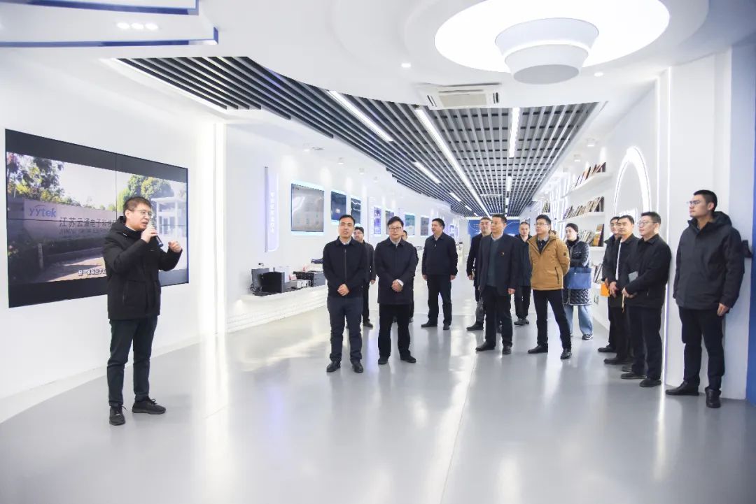 海陵區電子信息產業服務專班蒞臨云涌科技開展企業行活動 海陵區電子信息產業服務專班蒞臨云涌科技開展企業行活動